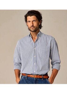 J Crew Shirt MT Secret Wash Black